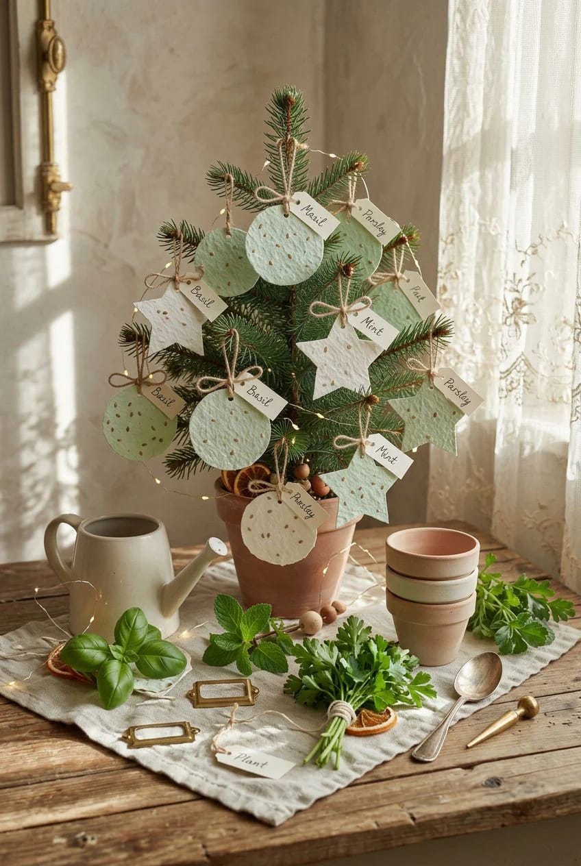 herb ornaments for people with no garden 1