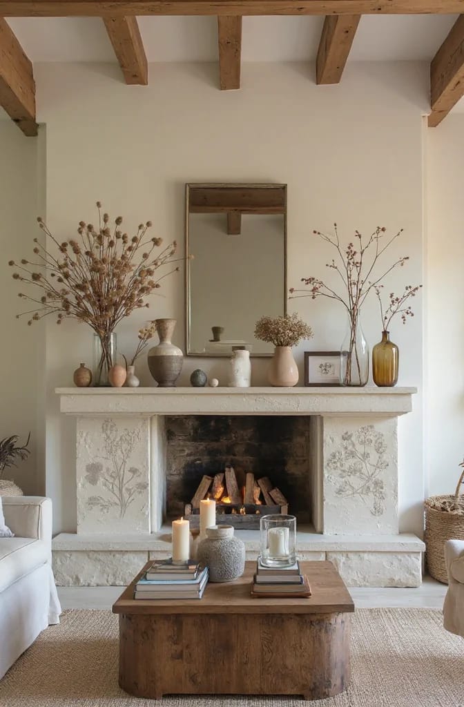 Dried Seedhead and Pampas Winter Arrangements That Don't Read as Leftover Fall 9 poppy and nigella pods do more in five bud vases than in one arrangement 1