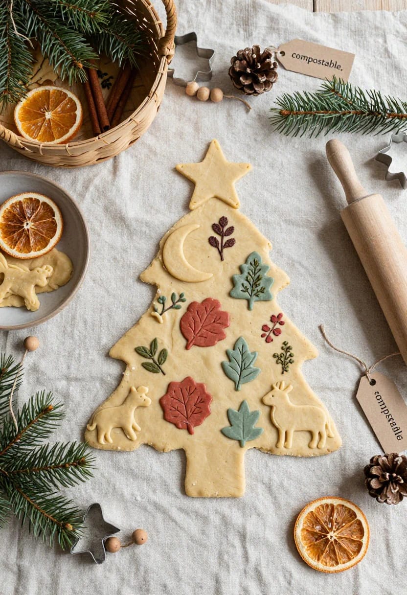 Biodegradable Christmas Tree Decorations That Actually Compost 7 salt dough ornaments compost, but the salt is a genuine problem 1