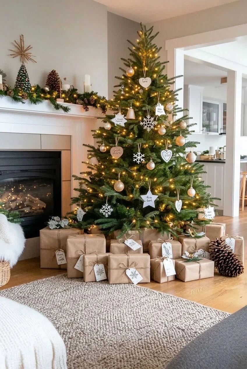 the gift tag that becomes the ornament 1