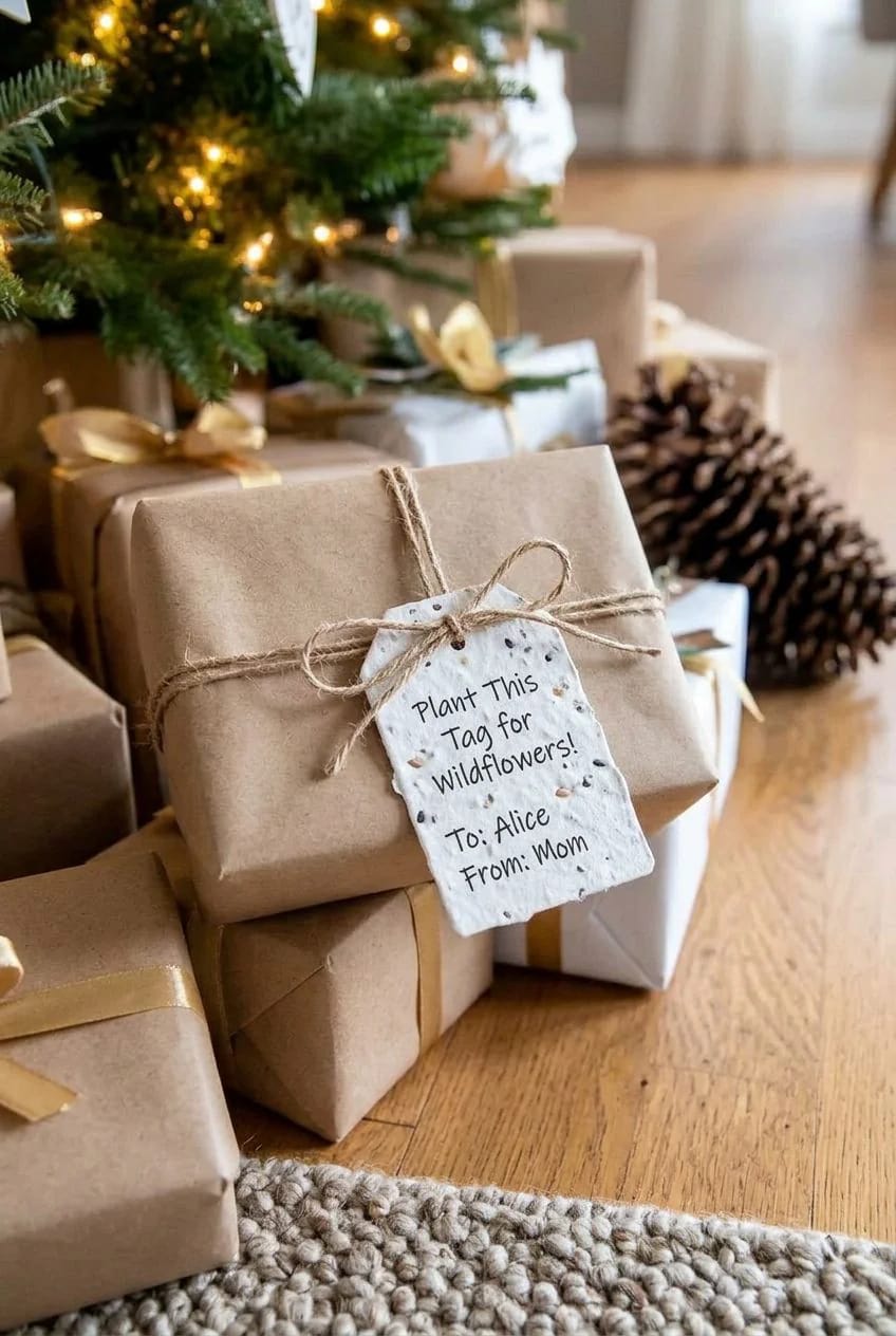 the gift tag that becomes the ornament 1
