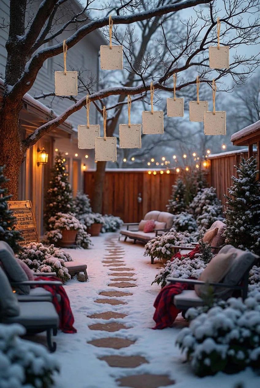the ornament you hang outdoors and plant in february 1