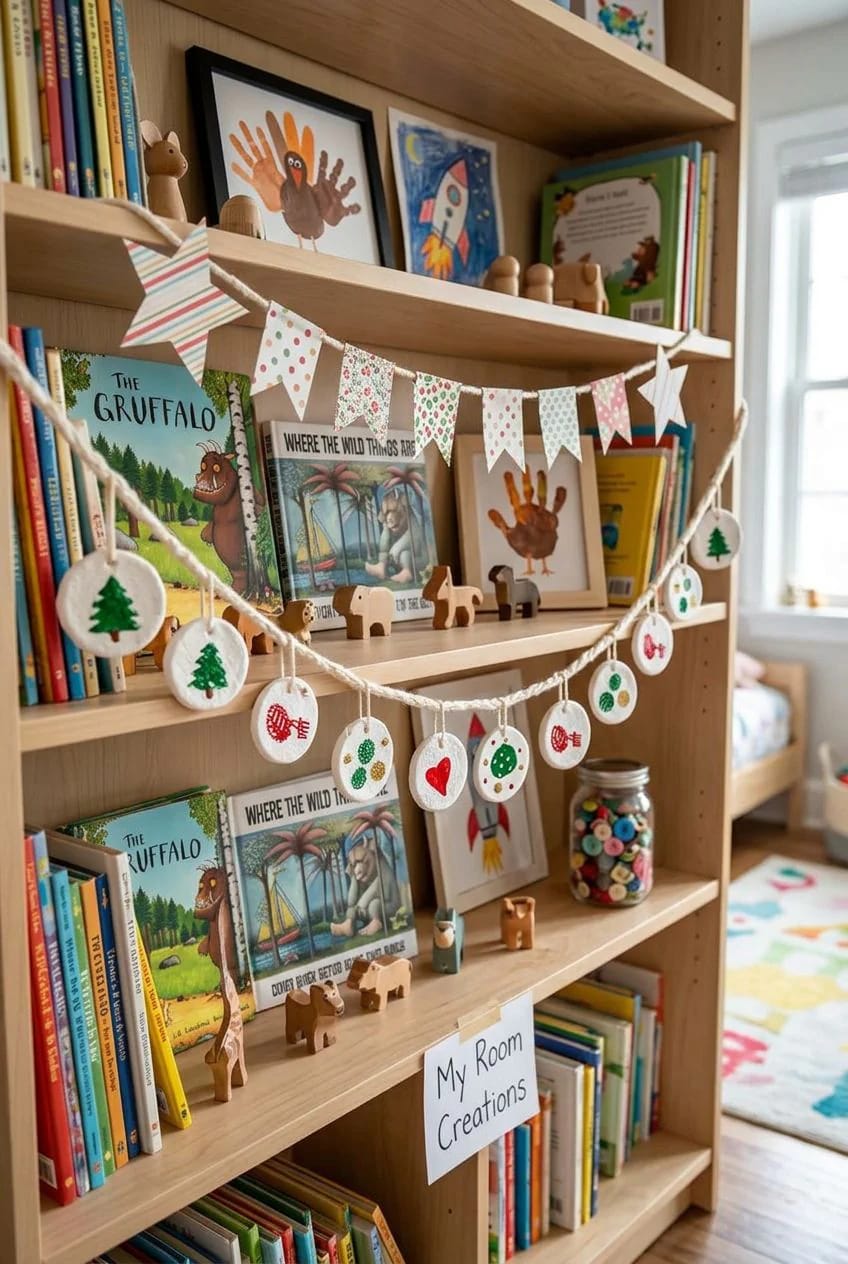 thumbprint ornaments kids can make 1