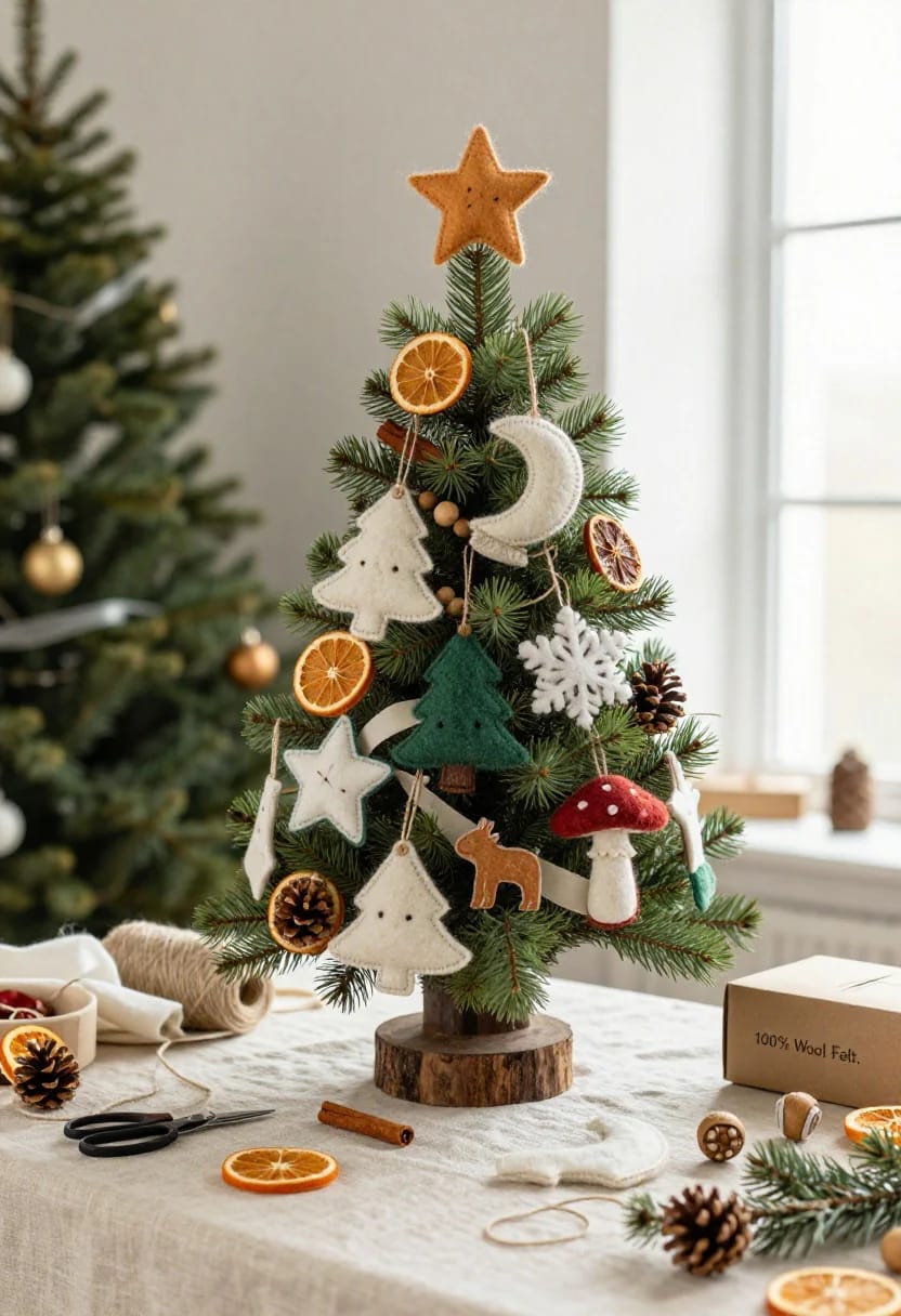 Biodegradable Christmas Tree Decorations That Actually Compost 9 wool felt shapes, as long as the felt is actually wool 1